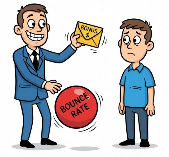 SEO Joke - The Bounce Rate | SEO MUPPET SHOW