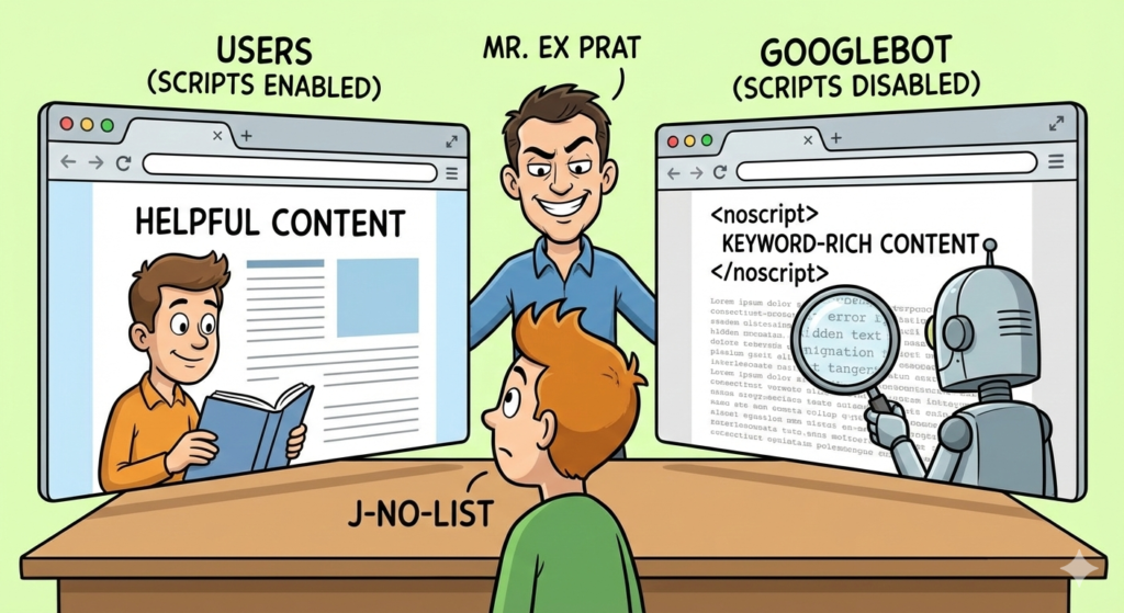 SEO Joke - The noscript Secret | SEO MUPPET SHOW