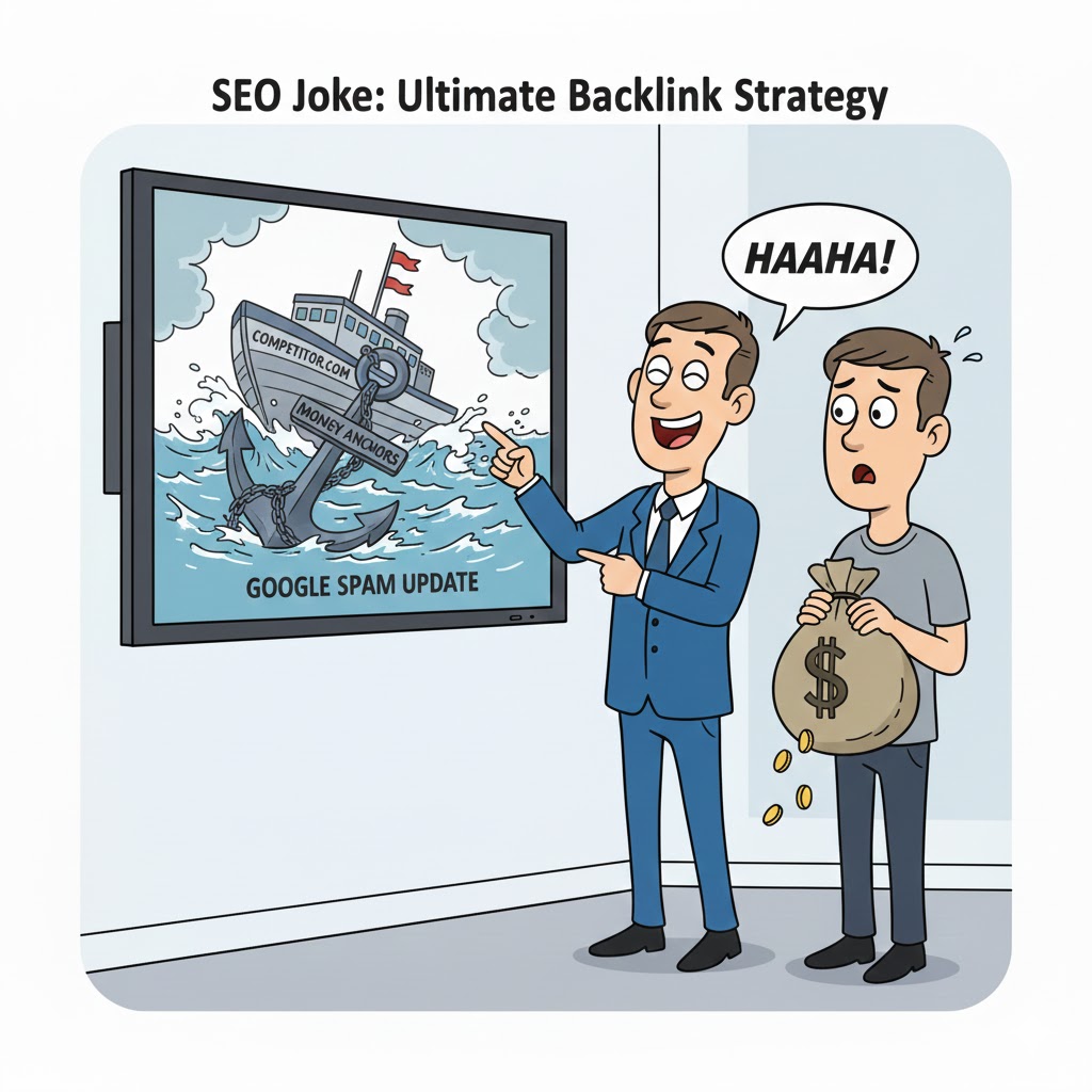 SEO Joke - Ultimate Competitive Backlink Strategy | SEO MUPPET SHOW
